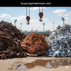 شراء خردة حديد ونحاس وألمنيوم بالدمام